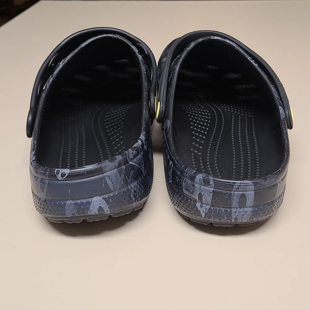Crocs Disney A Nightmare Before Christmas glow in the dark clog sandals size 11 - Picture 6 of 9